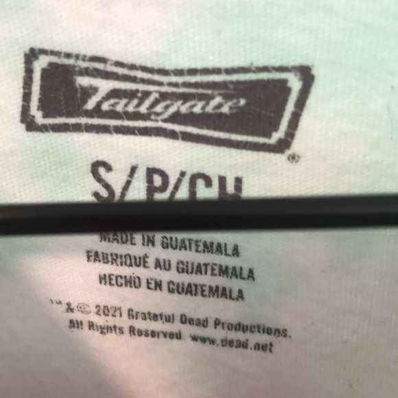 Official Grateful Dead Jerry Bear tie dye ultra soft tee - Picture 3 of 3